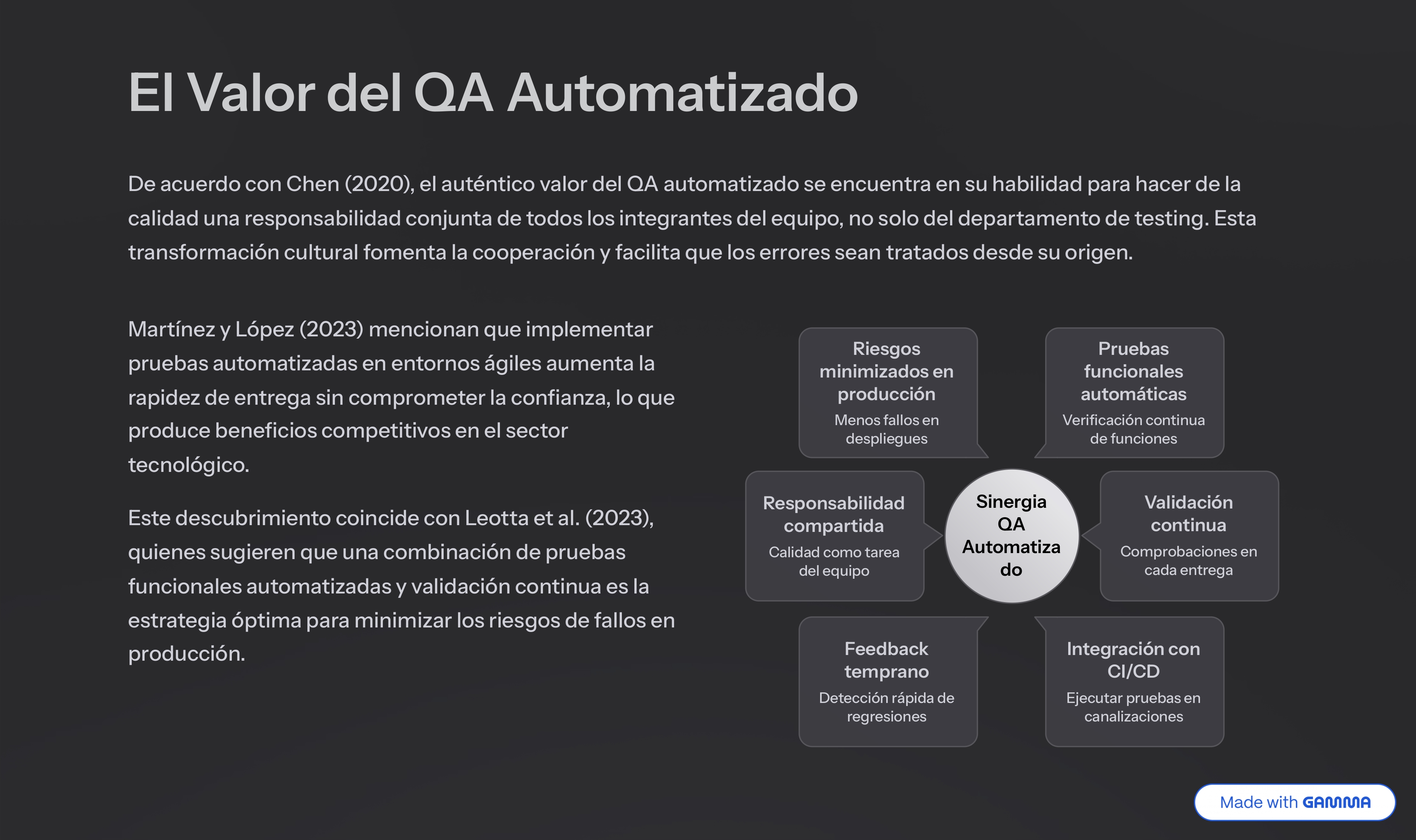 Diapositiva 6 de la presentación del ensayo